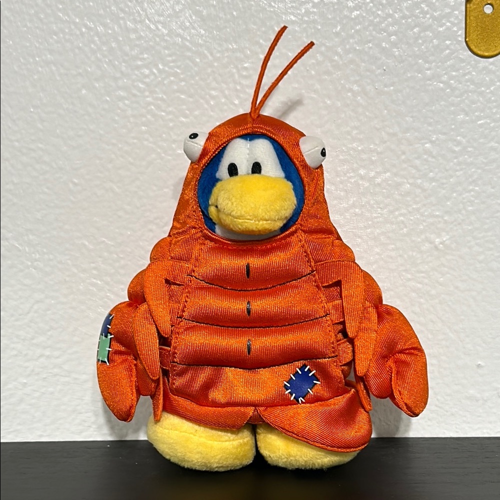 Club Penguin Lobster Penguin Plush